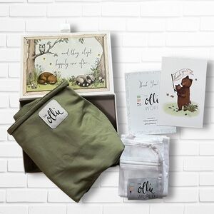 NWT The Ollie Swaddle- Olive Green